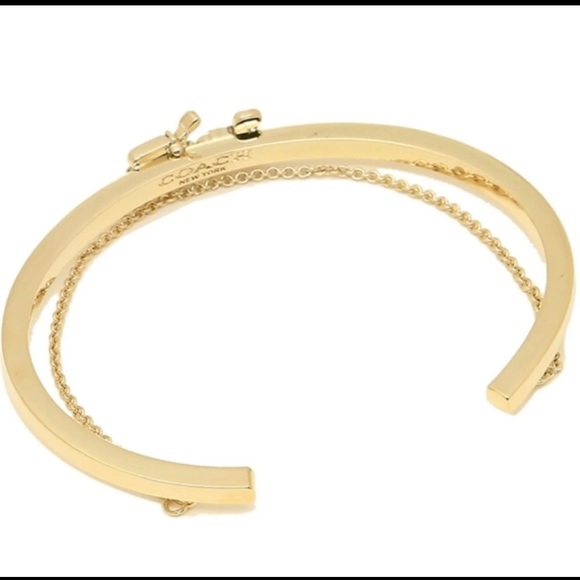 NIB Coach Horse & Carriage Double Bracelet - Picture 4 of 5